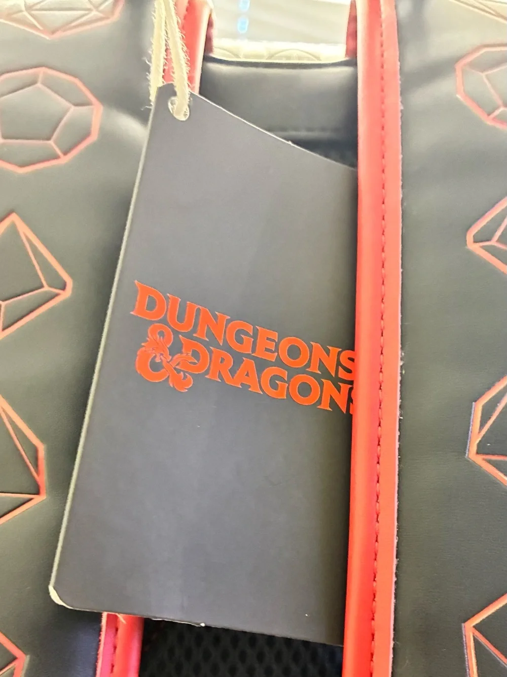 Loungefly Dungeons & Dragons Full-Size Backpack with Coin Bag!